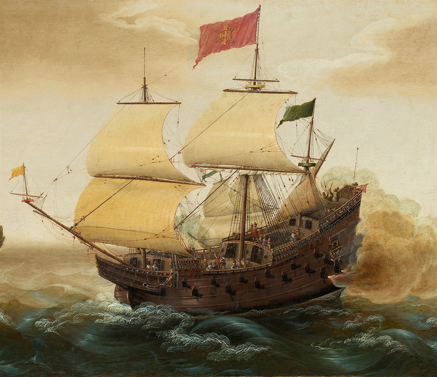 El Galeón de Manila cruzando el Pacífico